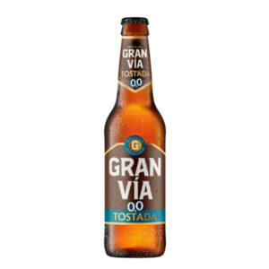 Cerveza Gran Vía Tostada 0.0 33 cl.