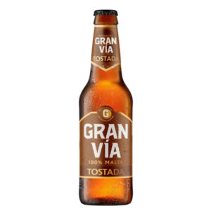 Cerveza Gran Vía Tostada 33 cl.