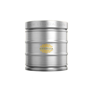 Barril Cerveza Gran Vía Lager 100% Malta 30 L.