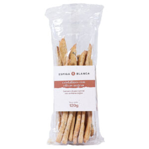Cristalinos con Oliva Negra 120 gr.