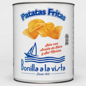 Patatas Fritas Bonilla a la Vista Lata de 275 gr.