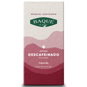 Café Baqué Descafeinado Grano 1 kg.