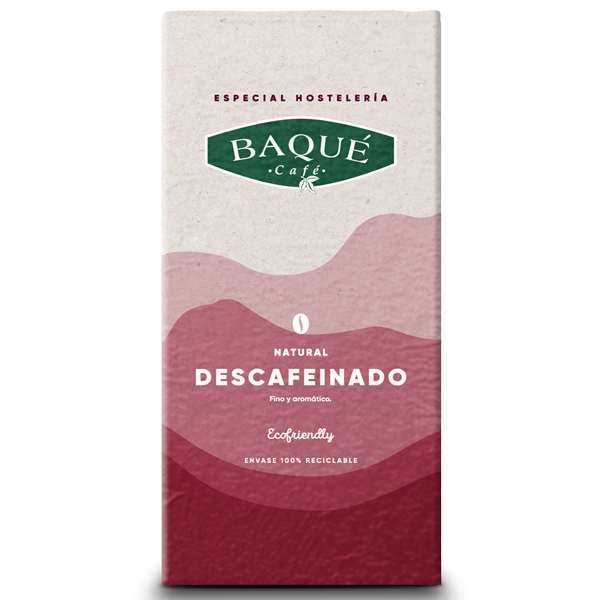 Café Baqué Descafeinado Grano 1 kg.