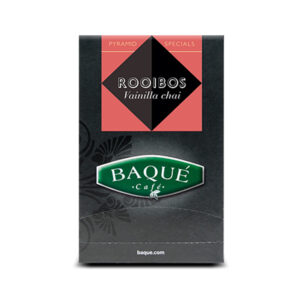 Rooibos Vainilla Chai Estuche, 20 uds. Baqué